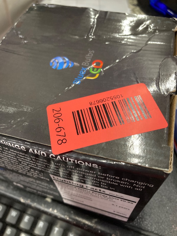 Photo 1 of Pack BlueX LED PAR20 Flood Purple Light Bulb - 8W (65Watt Equivalent) - Dimmable - E26 Base Purple LED Lights, Party Decoration, Porch, Home Lighting, Holiday Lighting, Flood Lights