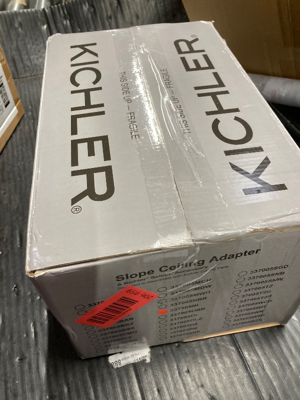 Photo 1 of ***Factory seal***

Kichler 337005NI Accessory Slope Adapter, Brushed Nickel, 60-Degree