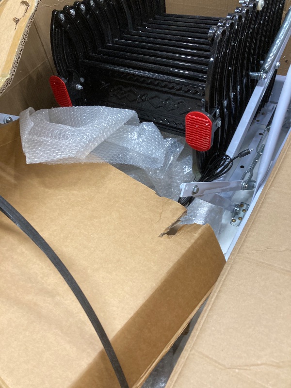 Photo 1 of 12 Steps Electric Attic Ceiling Ladder, Retractable Pull Down System Attic Stair, Invisible Folding Ceiling Loft Ladder with Telescoping Handrail, Extension Steps Staircase for Home(Black, Steps 12)