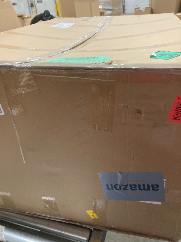 Photo 1 of ***Factory seal***
***open to show***
SportPet Designs Plastic Kennels Rolling Plastic Airline Approved Wire Door Travel Dog Crate, XXX-Large, Gray