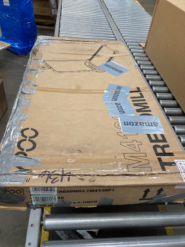 Photo 3 of YPOO Foldable Treadmill with Incline, Walking Pad with Handle Bar 3 Level Incline, Portable Folding Treadmills for Home/Office 300 Lbs Capacity, Quiet Desk Treadmill with Remote Control & APP