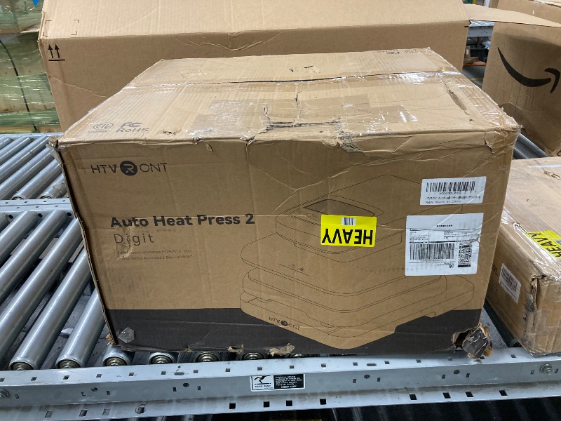 Photo 1 of HTVRONT Auto Heat Press 2 - Heat Press Machine for T Shirts with Adjustable Pressure & Higher Heating Height, Heats Up Fast & Evenly Heat Press 15x15 for HTV, Sublimation, Heat Transfer Projects