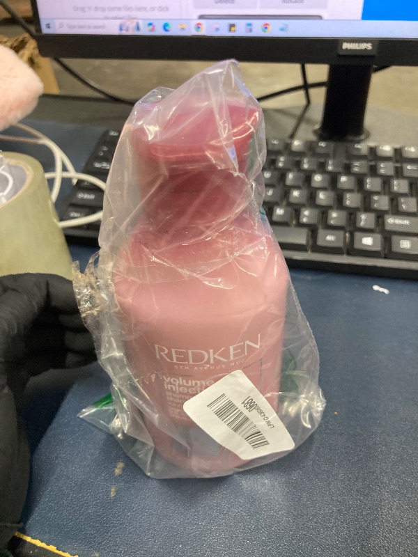 Photo 2 of Redken Volume Injection Shampoo | Lightweight Volume Shampoo For Fine Hair | Adds Volume, Lift, and Body to Flat Hair | Soft, Shiny Finish | Paraben Free