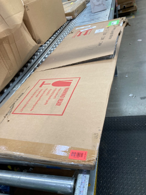 Photo 1 of **BENT SIDE OF FRAME-SEE PICS***BEAUTYPEAK Arched Full Length Floor Mirror 64"x21.1" Full Body Standing Mirror,Gold