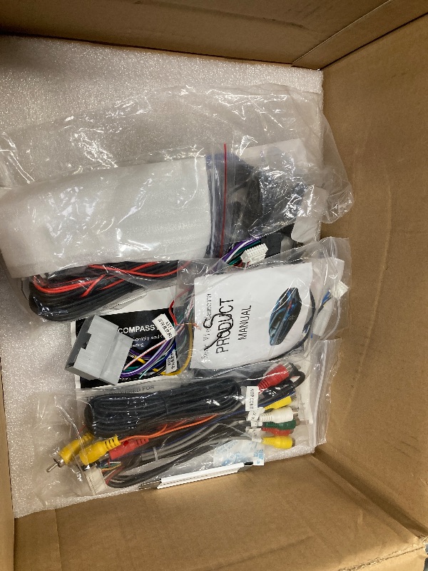 Photo 1 of ***PARTS ONLY/DOES NOT POWER ON***[2G+32G] Car Radio for Jeep Compass Patriot 2010-2016, 10.1 inch Android 11 Touch Screen Stereo, Carplay/Android Auto/Mirror Link/1080P/SWC/Bluetooth/WiFi + AHD Backup Camera for Jeep Compass