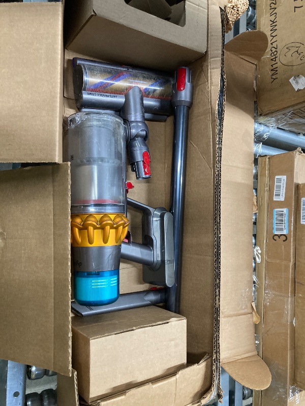 Photo 1 of ***WHAT PIECES YOU SEE ARE ALL THE PIECES INCLUDED***Dyson V15 Detect Absolute Vacuum | Iron/Gold |***WHAT PIECES YOU SEE ARE ALL THE PIECES INCLUDED***CHARGER IS MISSING***