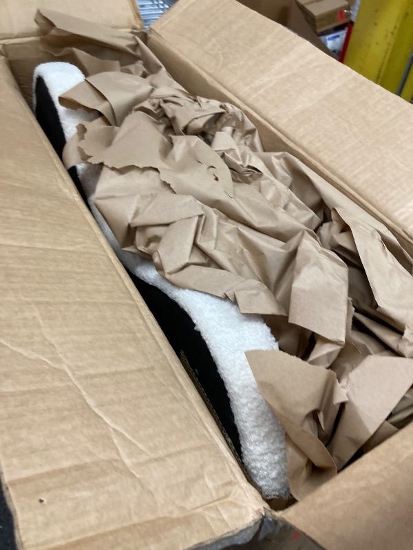 Photo 1 of Pinmoco Ergonomic Cross Legged Swivel Chair, Adjustable Height and Teddy Fabric, Meditation& ADHD Chair with Back Support, Home and Office, Off White