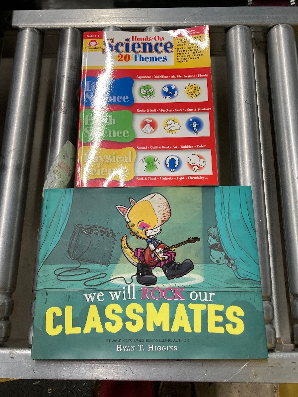 Photo 1 of ***2 DIFFERENT CHILDRENS BOOKS***
HANDS ON SCIENCE & WE WILL ROCK OUR CLASSMATES
