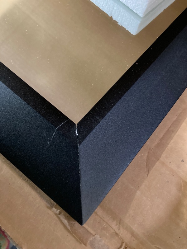 Photo 1 of ***PLZ NOTE DAMAGE ON FRAME OF MIRROR***Bathroom Mirror for Over Sink 40x 38 inch***PLZ NOTE DAMAGE ON FRAME OF MIRROR***