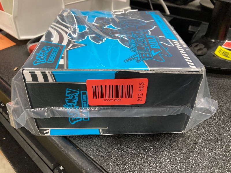 Photo 1 of ***ALL CARD PACKS AND PARTS PACKS ARE 100% FACTORY SEALED***MOST CARD PACKS ARE MISSING HOWEVER***Pokemon TCG Scarlet & Violet 10.5 Black Bolt Elite Trainer Box***ALL CARD PACKS AND PARTS PACKS ARE 100% FACTORY SEALED***MOST CARD PACKS ARE MISSING HOWEVER
