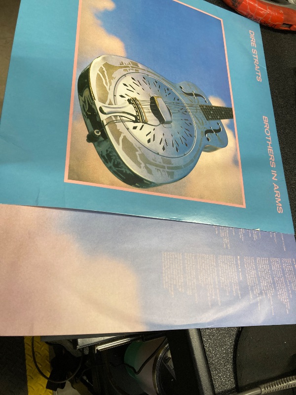 Photo 1 of ***NO SCRATCHES, JUST A LITTLE DUST***DIRE STRAITS-Brothers In Arms: 40th Anniversary VINYL RECORD***NO SCRATCHES, JUST A LITTLE DUST***