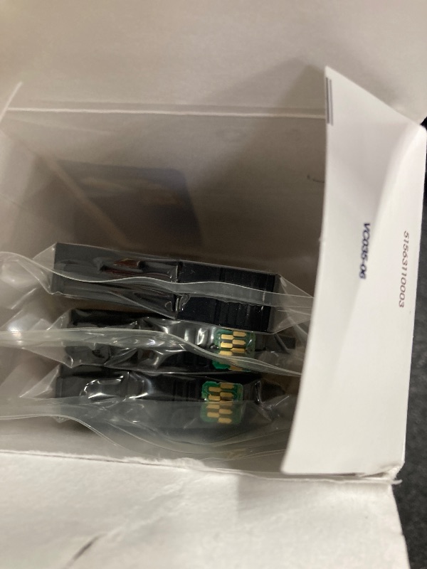 Photo 1 of ***Only 3 cartridges included***EPSON 822 DURABrite Ultra Ink Standard Capacity Black & Color Cartridge Combo Pack (T822120-BCS) Works with WorkForce Pro WF-3820, WF-3823, WF-4820, WF-4830, WF-4833, WF-4834***Only 3 cartridges included***