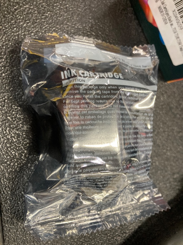 Photo 1 of ***ONLY 1 FACTORY SEALED BLACK INK INCLUDED***COLOR CARTRIDGE IS MISSING***64XL Ink Cartridges Black and Color Compatible for HP 64XL Ink Cartridge Combo Pack Compatible for HP 64 Ink Fit for Envy Photo 7855 7858 7155 7120 7800 6252 6255 7158 7100 7164 Ta