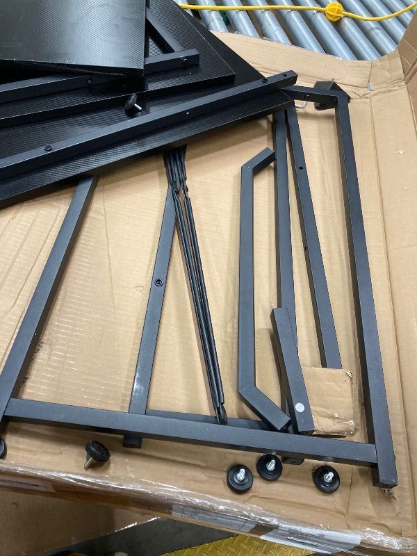 Photo 1 of ***INSTRUCTION MANUAL AND POSSIBLY PARTS MISSING*** Computer Desk L Shaped, 51 Inch Reversible L Shaped Desk, Gaming Desk, Home Office Desk, Carbon Fiber Black***INSTRUCTION MANUAL AND POSSIBLY PARTS MISSING***