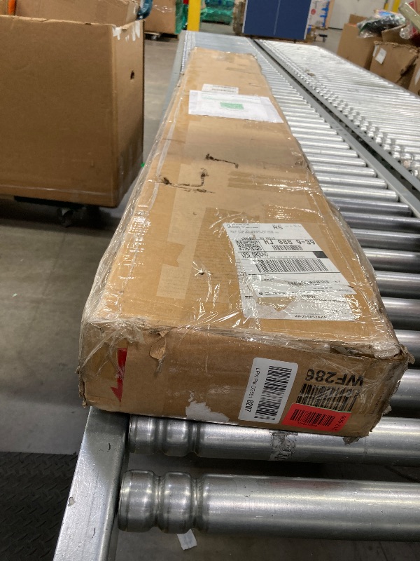 View 4 of ***ONLY 1 BOX OF 3*****2 BOXES ARE MISSING*** Ball & Cast Twin Over Full Bunk Bed with Storage Ladder and Full-Length Guardrails,Wooden Bunkbed w/Slat Support & into Two Individual Beds,Bedframe Furniture for Student Dorms,Guest ***ONLY 1 BOX OF 3****2 BO