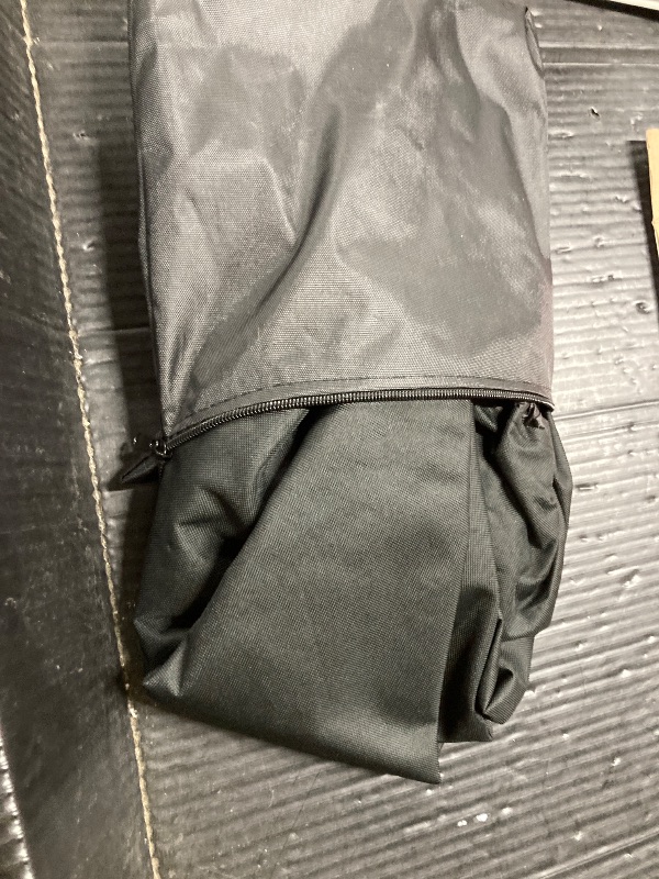 Photo 1 of ***COVER ONLY*NOT THETABLE***SoloToo Outdoor Round Table Cover Waterproof UV-Resistant for 28 Inch Diameter Patio Tables - Heavy Duty Weatherproof Table Top Protector with Elastic Hem (Black)***COVER ONLY*NOT THETABLE***