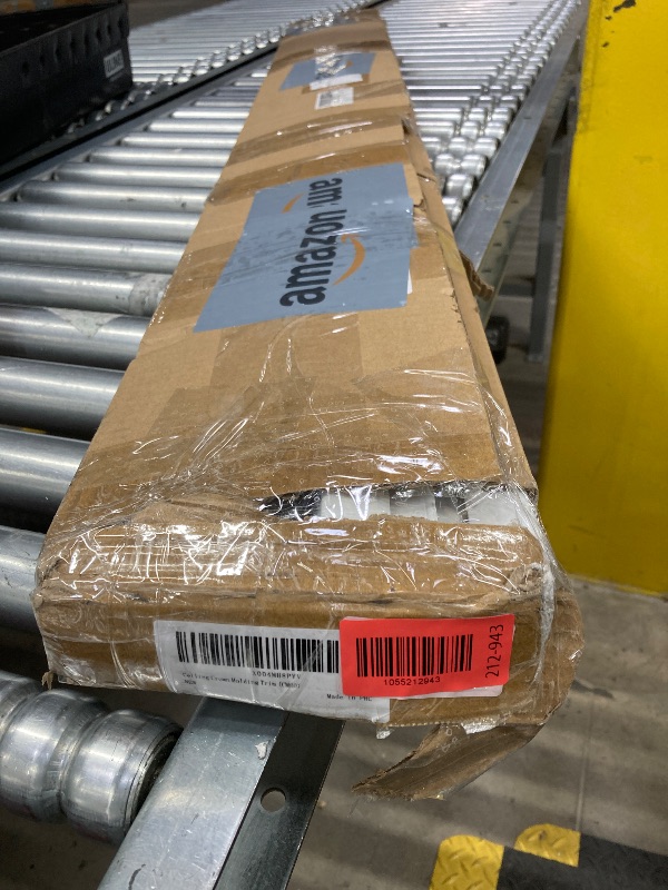 Photo 1 of ***10 PIECES, COUNT VERIFIED***Ceiling **PLASTIC** Crown Molding Trim, 10 Pack High Impact Polystyrene Decorative Ceiling Moulding, 47 Ft Total Length (56.7x2.4in,W***10 PIECES, COUNT VERIFIED***