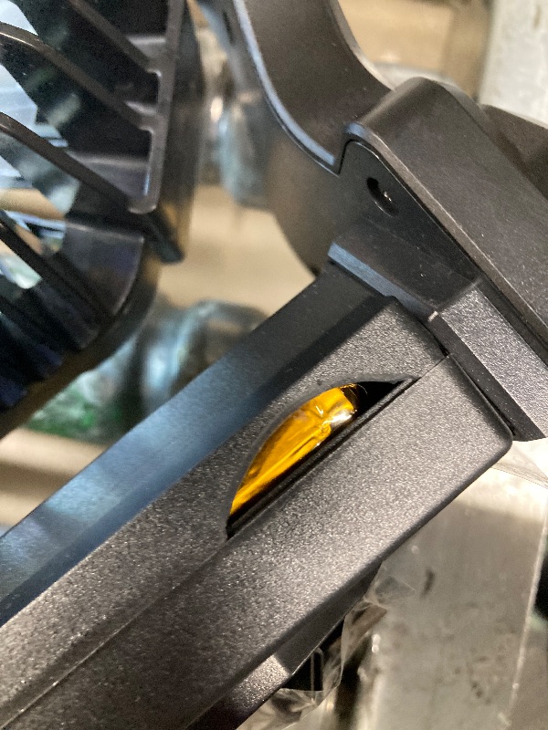 Photo 1 of **HAS SMALL CRACK ON BACK -SEE PIC**Portable Fan Rechargeable, 20400mAh Cordless Battery Powered Fan with LED Lantern, USB C Battery Operated for Travel Bedroom Home Camping Tent Office Beach Desk Fishing Outdoor