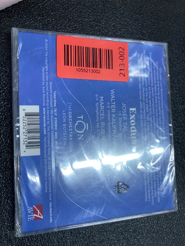 Photo 1 of ***FACTORY SEALED***Kaufmann, Rubin & Tal: Exodus***FACTORY SEALED***