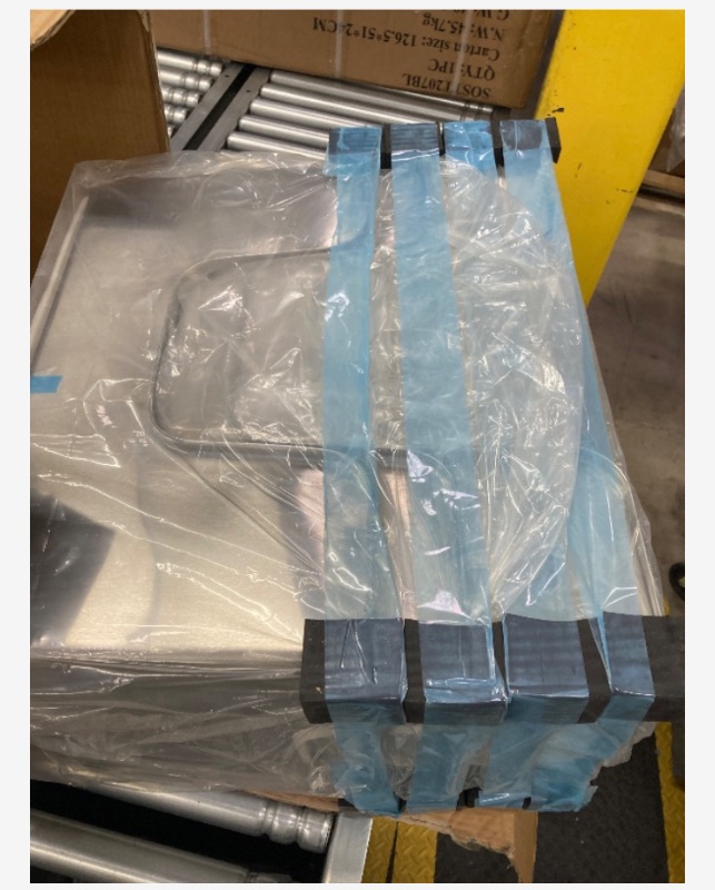 Photo 1 of ***4 INCLUDED*** Stainless Steel Litter Box 11.8“ High Sides Anti-Splashing for Large Cats Seamless Leak Proof Metal Litter Box***4 INCLUDED***