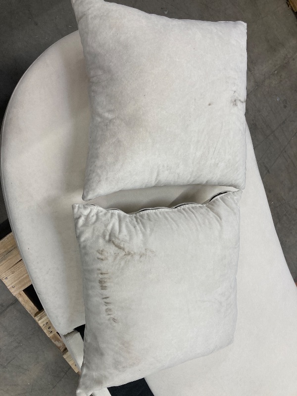 Photo 1 of ***WHAT YOU SEE IN THE PICTURES IS ALL THAT IS INCLUDED**NOTHING ELSE*PARTS MISSING**VERY DIRTY*MODERN CURVED SOFA WITH HALF MOON DESIGN & 2 SMALL PILLOWS***WHAT YOU SEE IN THE PICTURES IS ALL THAT IS INCLUDED**NOTHING ELSE*PARTS MISSING***VERY DIRTY***