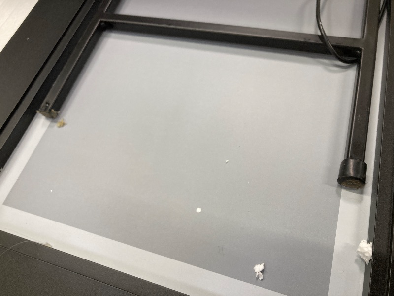 Photo 1 of ***END CAP MISSING OFF 1 LEG*** Full Length Mirror with LED Light, 58" X 18"  Floor Mirror with  Lighting, Free Standing Floor Mirrors, Lighted Full Body Mirrors for Bedroom, Dressing Room, Cloakroom***END CAP MISSING OFF 1 LEG***