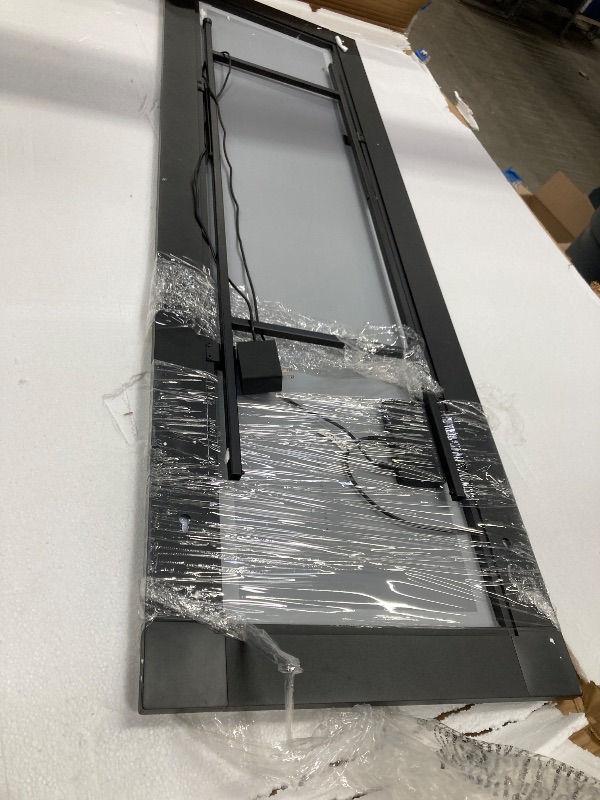 Photo 1 of ***END CAP MISSING OFF 1 LEG*** Full Length Mirror with LED Light, 58" X 18"  Floor Mirror with  Lighting, Free Standing Floor Mirrors, Lighted Full Body Mirrors for Bedroom, Dressing Room, Cloakroom***END CAP MISSING OFF 1 LEG***