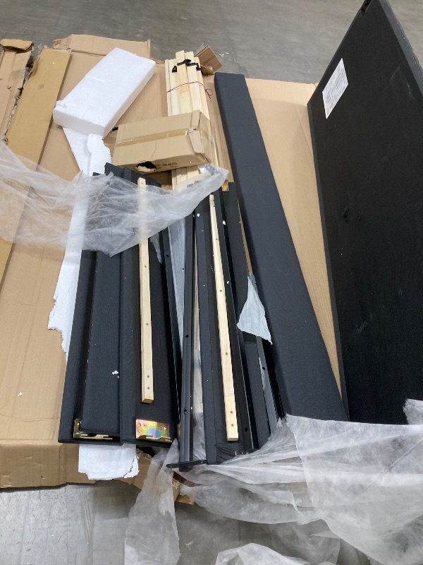 Photo 1 of ***WHATEVER PARTS YOU SEE ARE THE ONLY PARTS INCLUDED***KING SIZE TUFTED BED***WHATEVER PARTS YOU SEE ARE THE ONLY PARTS INCLUDED***
