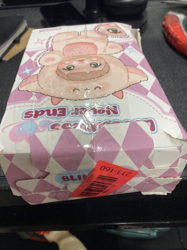 Photo 1 of ***FACTORY SEALED INTERIOR BAG***Blind Box Loveliness Never Ends Series Plush - 3 Expressions Adorable Mystery Plush Toys for Collectors - 7.1IN Random Surprise Doll with Unique Designs, 1PCS (1 of 7 Possible Styles)***FACTORY SEALED INTERIOR BAG***