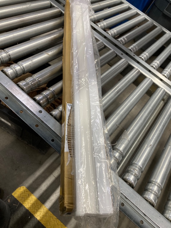 Photo 1 of ***MINOR CREASE***DEZ FURNISHINGS Cordless 1" Light Filtering Cellular Shade, 34"W x 64"H, White***MINOR CREASE***