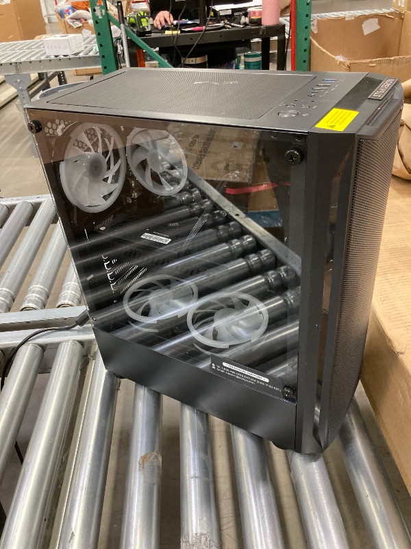 Photo 1 of ***DOES NOT WORK***STGAubron Gaming Desktop PC, AMD Ryzen 5 2400G, 16G DDR4, 512G SSD, RX 580 16G, 600M WiFi, BT 5.0, RGB Fan x6, Win 11 Home***DOES NOT WORK***