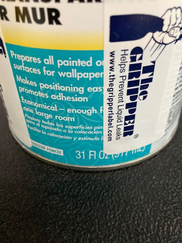 Photo 1 of ***CAN IS DAMAGED***31 FL OZ Zinsser 2104 Clear Shieldz Water-Based Acrylic Wallpaper Primer***CAN IS DAMAGED***