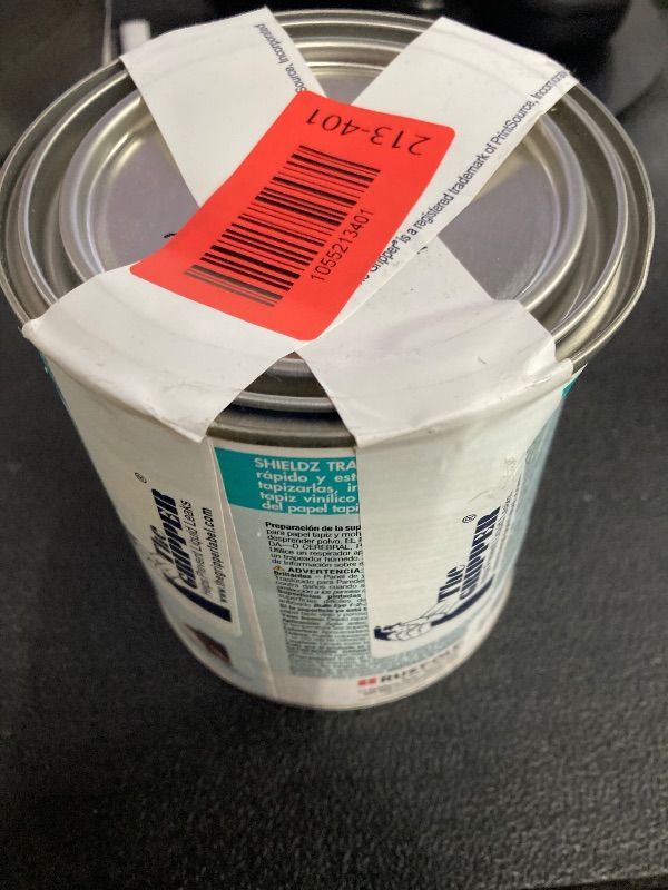 Photo 1 of ***CAN IS DAMAGED***31 FL OZ Zinsser 2104 Clear Shieldz Water-Based Acrylic Wallpaper Primer***CAN IS DAMAGED***