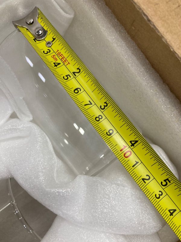 Photo 1 of 10 GLASS VASES OF VARIOUS SIZES. ALL ARE SMALL