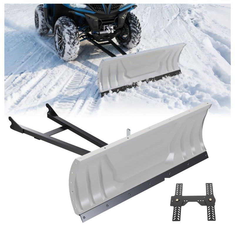 Photo 1 of ***ATTACHMENT PARTS ONLY**NO BLADE***Snow Plow Blade Universal Kit Steel Adjustable 48inches Complete Universal Kit Package Compatible with ATV Honda Kawasaki Polaris Aeon Crossland Arctic-Cat Alterra***ATTACHMENT PARTS ONLY**NO BLADE***