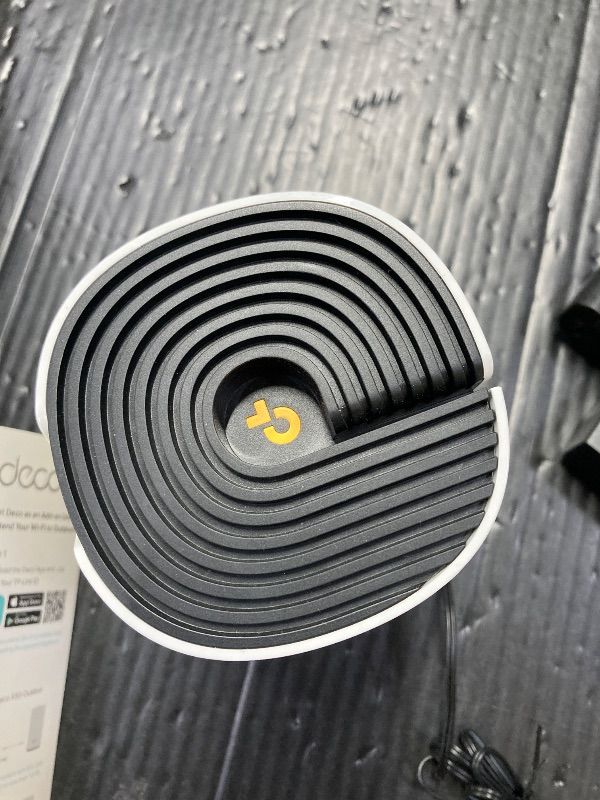 Photo 1 of ***ITEM IS IN THE WRONG BOX***TP-Link Deco S4 Whole Home Mesh WiFi System - Up to 2,000 Sq.ft. Coverage, AC1900 WiFi Router/Extender Replacement, Gigabit Ports, Deco S4(1-Pack)***ITEM IS IN THE WRONG BOX***