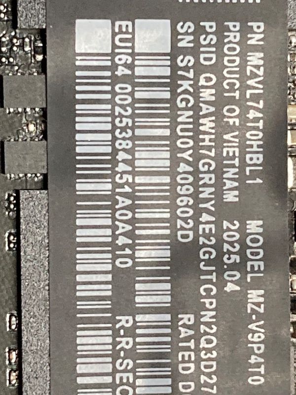 View 3 of ***THE BOX IS NOT THIS ITEM***Samsung 990 PRO SSD 4TB PCIe 4.0 M.2 2280 Internal Solid State Hard Drive, Seq. Read Speeds Up to 7,450 MB/s for High End Computing, Gaming, and Heavy Duty Workstations, MZ-V9P4T0B/AM***THE BOX IS NOT THIS ITEM***