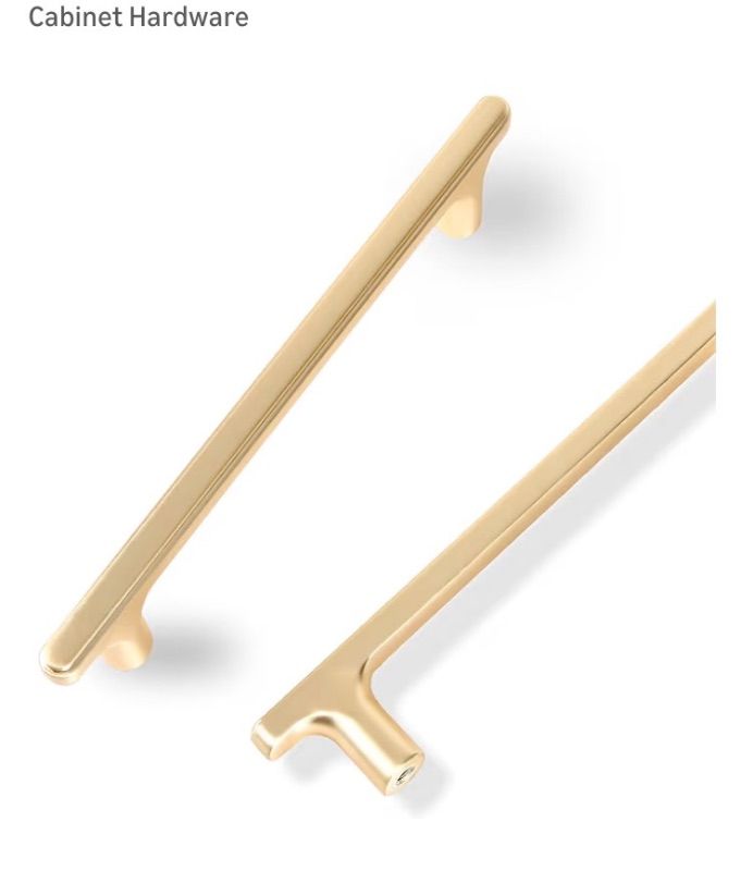 Photo 1 of ***ONE HANDLE IS MISSING SCREWS***10 PACK 9" BRUSHED BRASS CABINET HANDLES, GOLD KITCHEN CABINET PULLS***ONE HANDLE IS MISSING SCREWS***