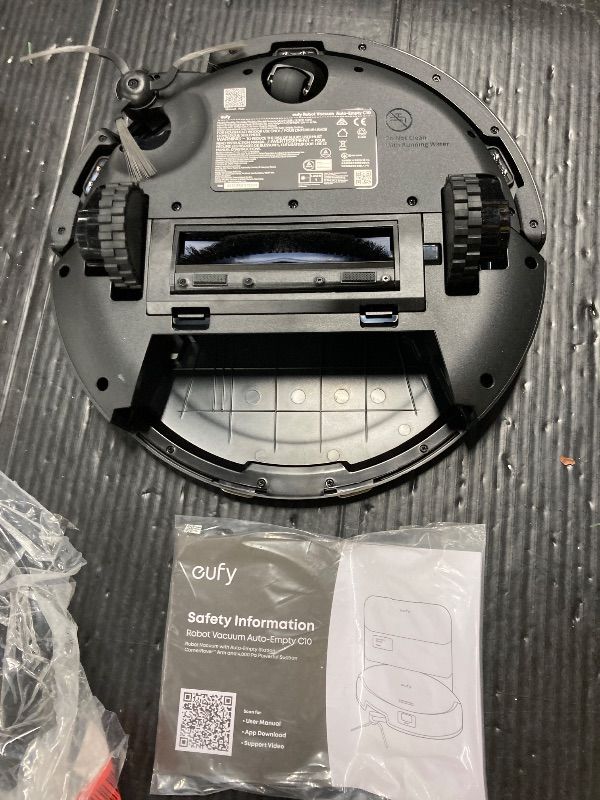 Photo 1 of ***WHAT YOU SEE IS EVERYTHING INCLUDED*NOTHING ELSE*** Robot Vacuum 11S MAX, Super Thin, Powerful Suction, Quiet, Self-Charging Robotic Vacuum Cleaner, Cleans Hard Floors to Medium-Pile Carpets, Black***WHAT YOU SEE IS EVERYTHING INCLUDED*NOTHING ELSE***
