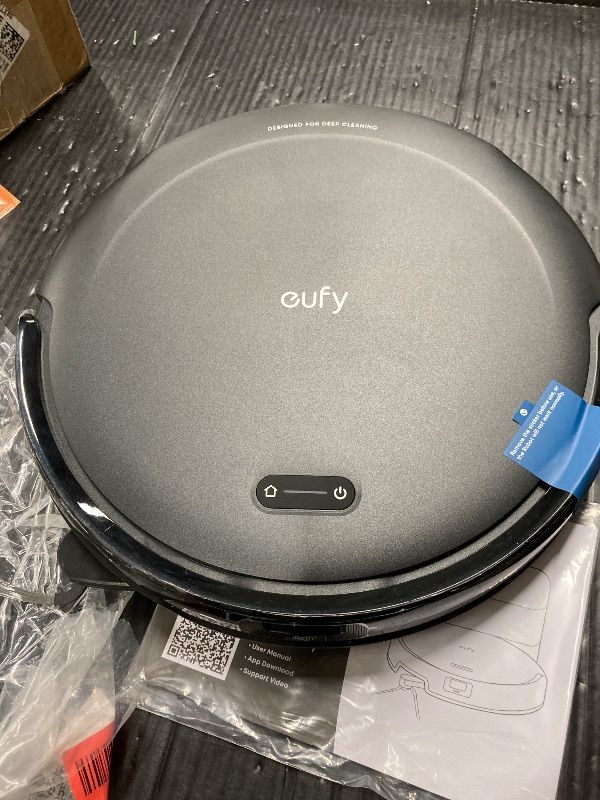 Photo 1 of ***WHAT YOU SEE IS EVERYTHING INCLUDED*NOTHING ELSE*** Robot Vacuum 11S MAX, Super Thin, Powerful Suction, Quiet, Self-Charging Robotic Vacuum Cleaner, Cleans Hard Floors to Medium-Pile Carpets, Black***WHAT YOU SEE IS EVERYTHING INCLUDED*NOTHING ELSE***
