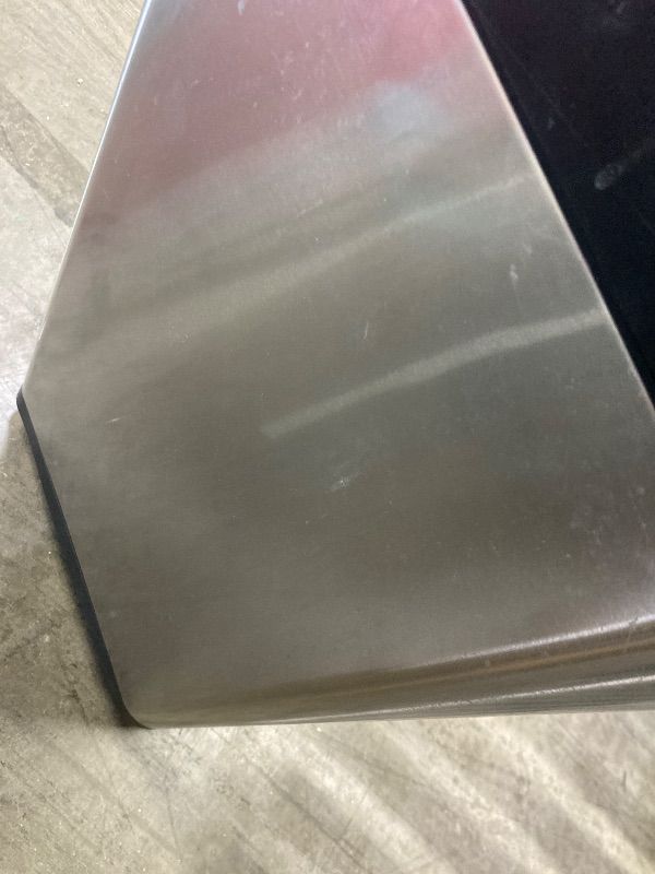 Photo 1 of ***BATTERY COVER MISSING*SMALL DENT***SENSOR TRASH CAN WITH SLIDING LID 28" HIGH X 14" WIDE***BATTERY COVER MISSING***SMALL DENT***