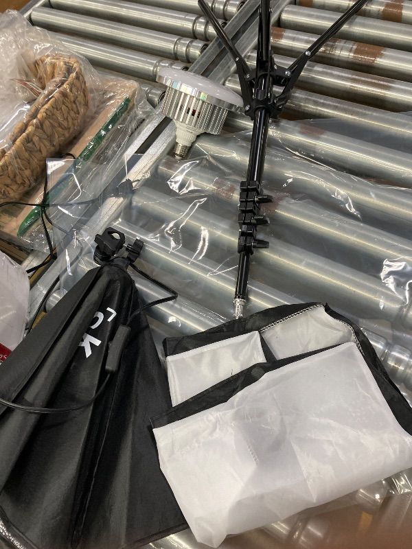 Photo 1 of **MISSING PARTS**Skytex Softbox Lighting Kit(1-2Pack),16x16in Soft Box|Upgrade 135W 2700-6400K 100V-240V E27 LEDBulb Continuous Photography Lighting,Photo Studio Light Equipment for Camera Shooting Video Recording