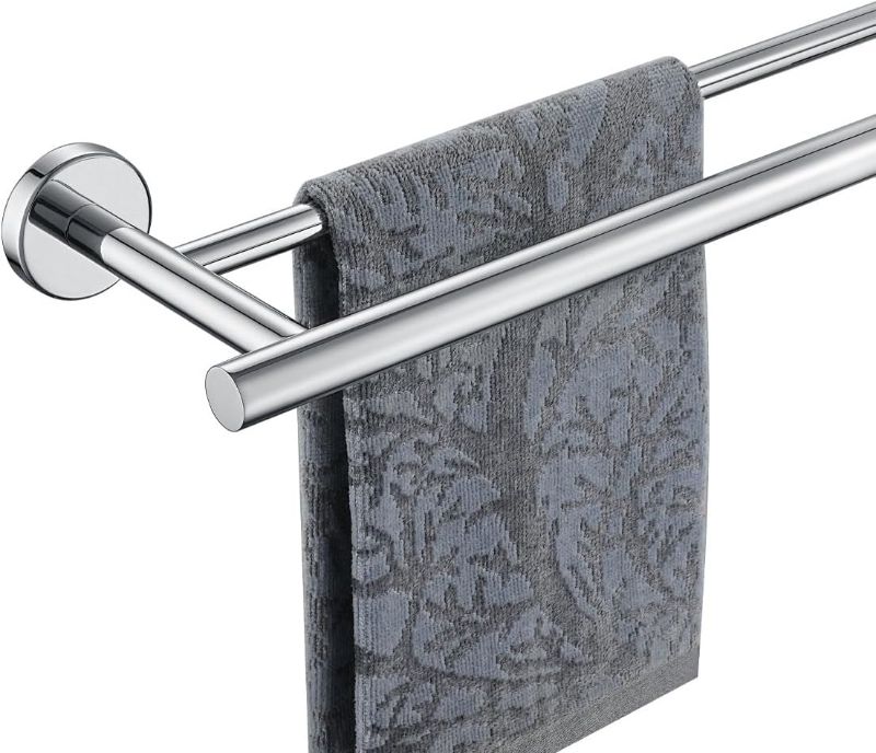 Photo 1 of ***MISSING PARTS -SELLING AS INCOMPLETE -NO HARDWARE***  Bathroom Brushed Nickel Towel Bar Includes 23.6” Towel Bar Bathroom SUS304 Wall Mounted