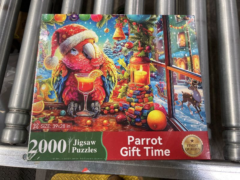 Photo 1 of **FACTORY SEALED***PARROT GIFT TIME 2000 PIECE PUZZLE***FACTORY SEALED***