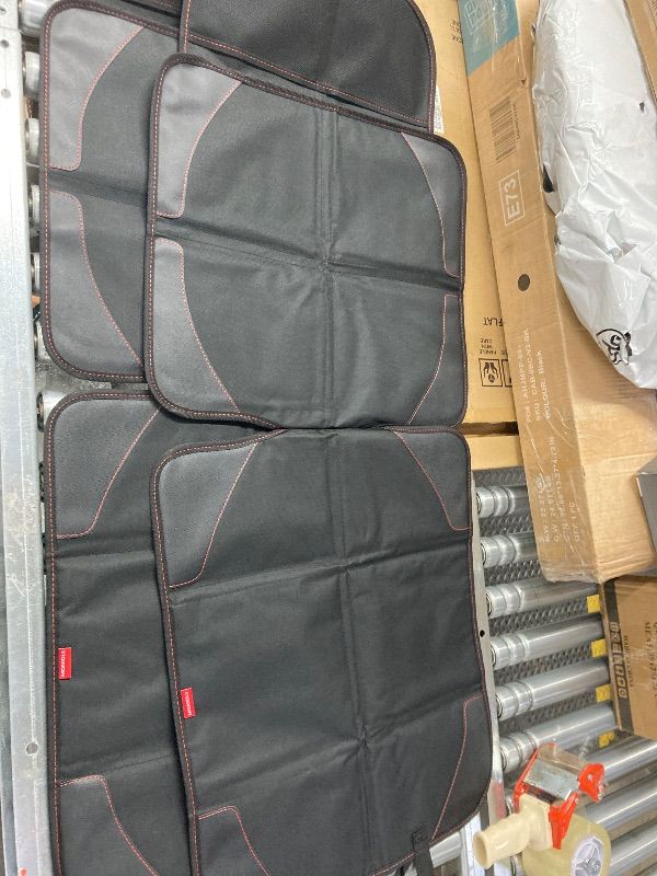 Photo 1 of **2 PACK**MORROLS CAR SEAT PROTECTOR FOR CHILD SEATS 2 PACK BLACK