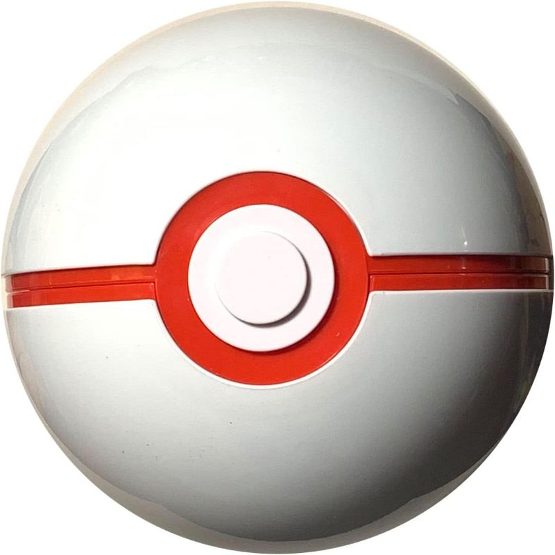 Photo 1 of **CARDS ARE OPENED/NO BOX**Pokemon - Premier Ball Card Holder WITH RAMDOM CARDS