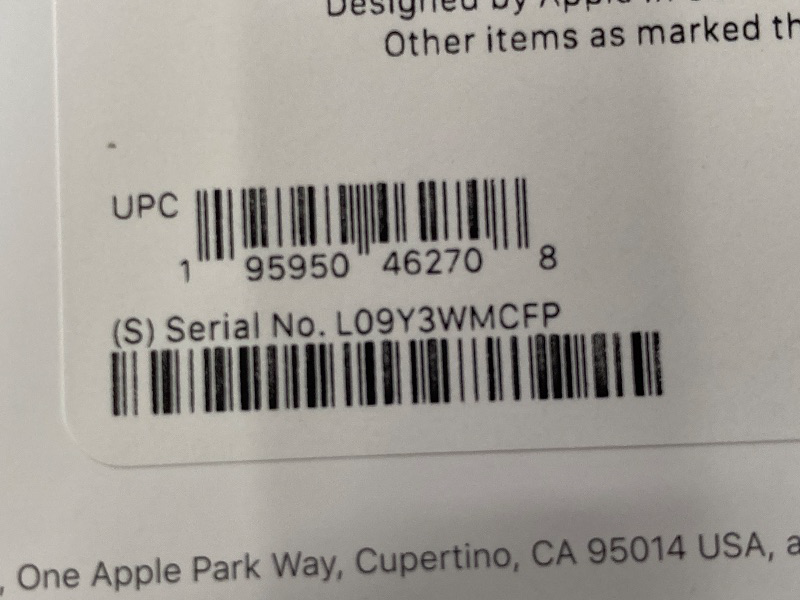 Photo 1 of ***FACTORY SEALED*NO RETURNS*NO REFUNDS IF SEAL HAS BEEN OPENED/ALTERED***
Apple Watch Series 11 [GPS 46mm] Smartwatch with Jet Black Aluminum Case with Black Sport Band - M/L. Sleep Score, Fitness Tracker, Health Monitoring, Always-On Display, Water Resi