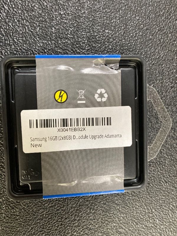 Photo 1 of ***FACTORY SEALED*NO RETURNS*NO REFUNDS IF SEAL HAS BEEN OPENED/ALTERED***
16GB (2x8GB)***FACTORY SEALED*NO RETURNS*NO REFUNDS IF SEAL HAS BEEN OPENED/ALTERED***
