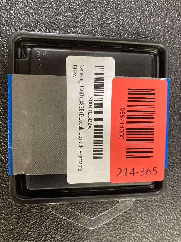 Photo 1 of ***FACTORY SEALED*NO RETURNS*NO REFUNDS IF SEAL HAS BEEN OPENED/ALTERED***
16GB (2x8GB)***FACTORY SEALED*NO RETURNS*NO REFUNDS IF SEAL HAS BEEN OPENED/ALTERED***
