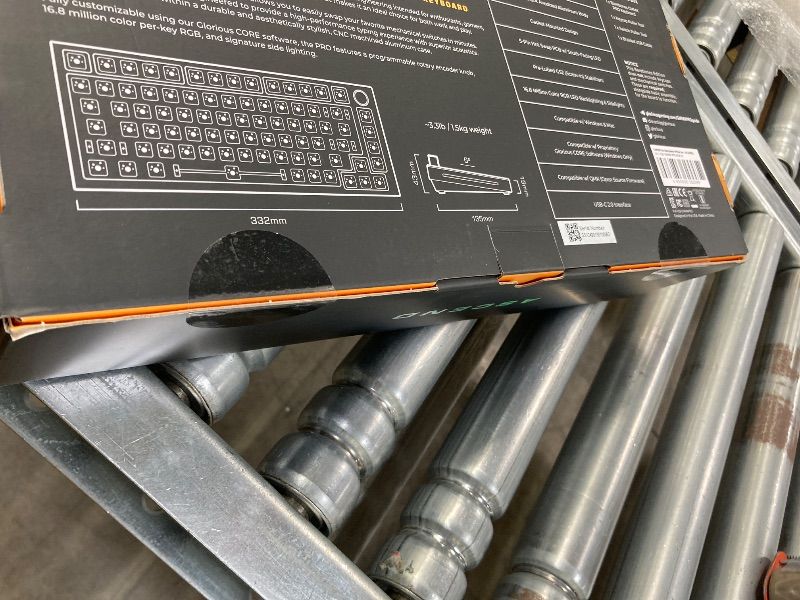 Photo 1 of ***FACTORY SEALED*NO RETURNS*NO REFUNDS IF SEAL HAS BEEN OPENED/ALTERED***
Glorious Modular Mechanical Gaming Keyboard Barebones/Pre Built/Black and White (Barebones (White))***FACTORY SEALED*NO RETURNS*NO REFUNDS IF SEAL HAS BEEN OPENED/ALTERED***
